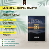 Mushaf Al-Quran Tematik Custom Nama Ukuran A5 Nature Edition (King Salman)
