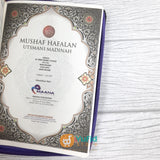 Mushaf Hafalan Utsmani Madinah Terjemah Tajwid Resleting A6 (Maana Publishing)