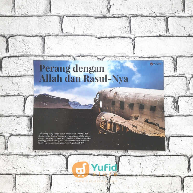 Poster Serial Anti Riba β Yufid Store Toko Muslim